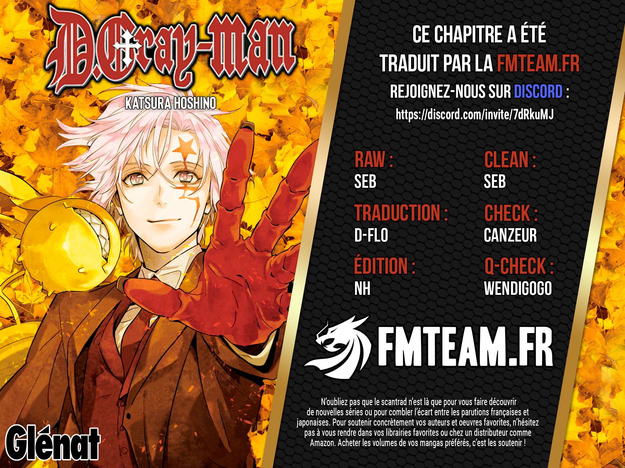 Read D Gray Man FR Manga Online