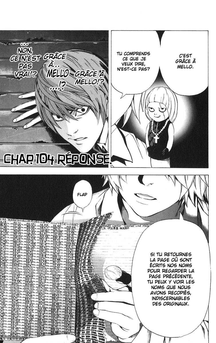 Read Death Note FR Manga Online
