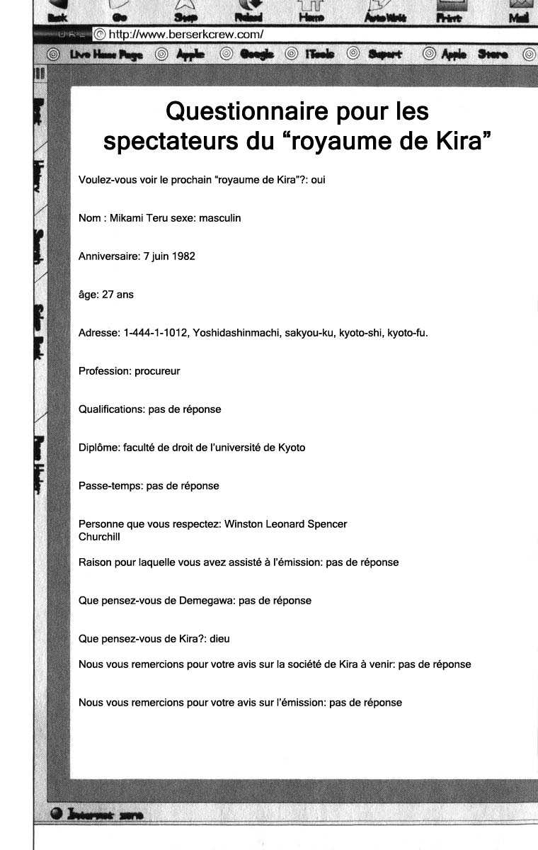 Read Death Note FR Manga Online