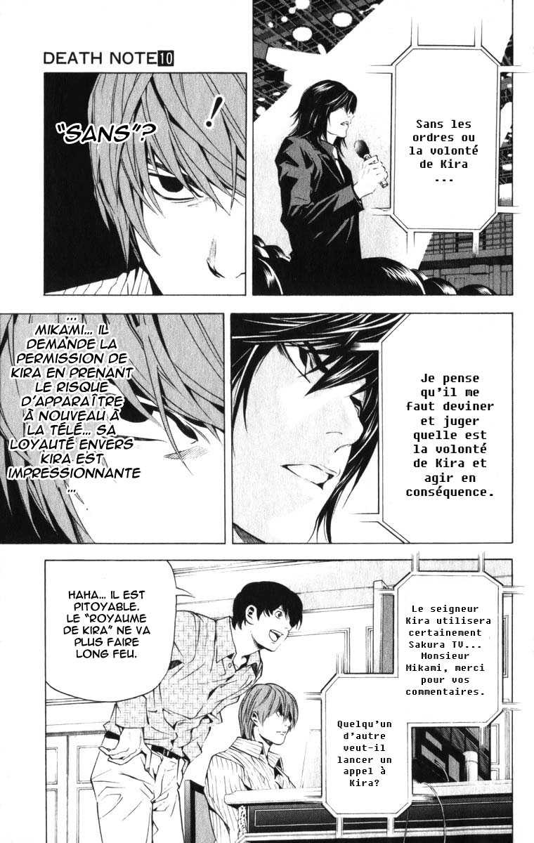 Read Death Note FR Manga Online