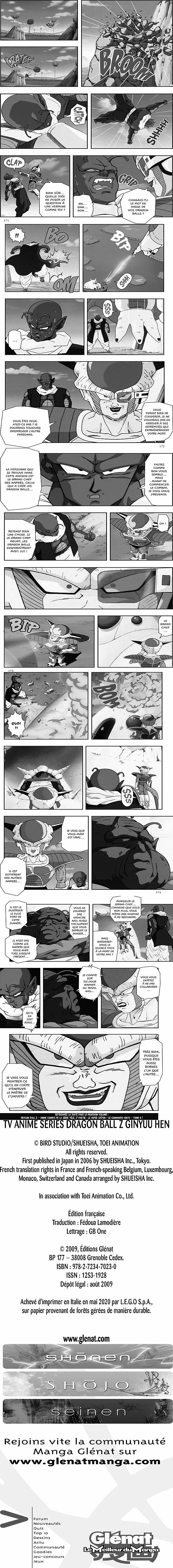 Read Dragon Ball Z FR Manga Online