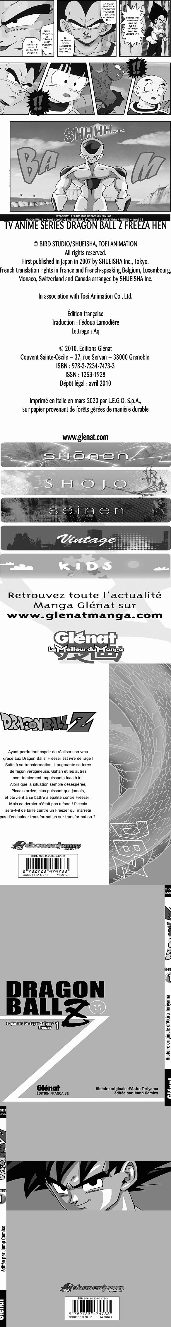 Read Dragon Ball Z FR Manga Online