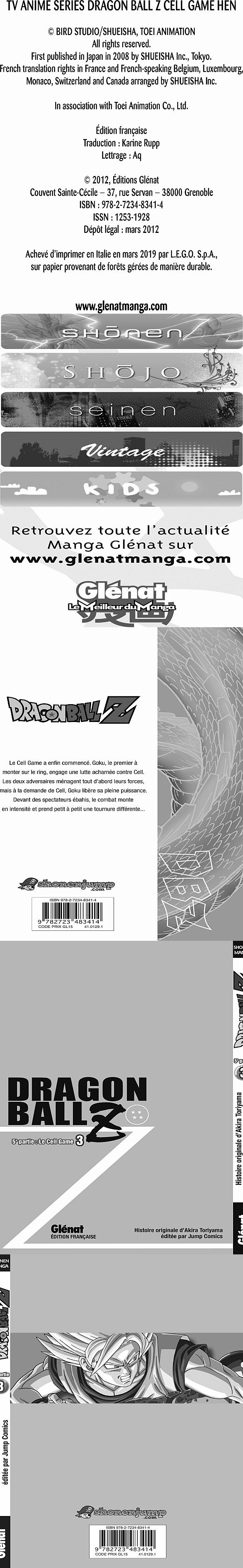 Read Dragon Ball Z FR Manga Online