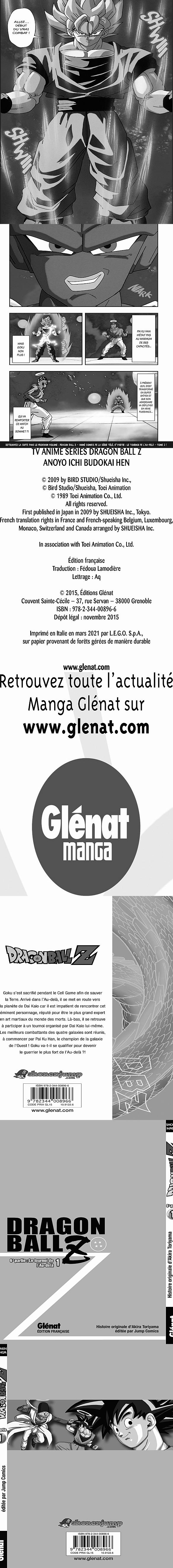 Read Dragon Ball Z FR Manga Online