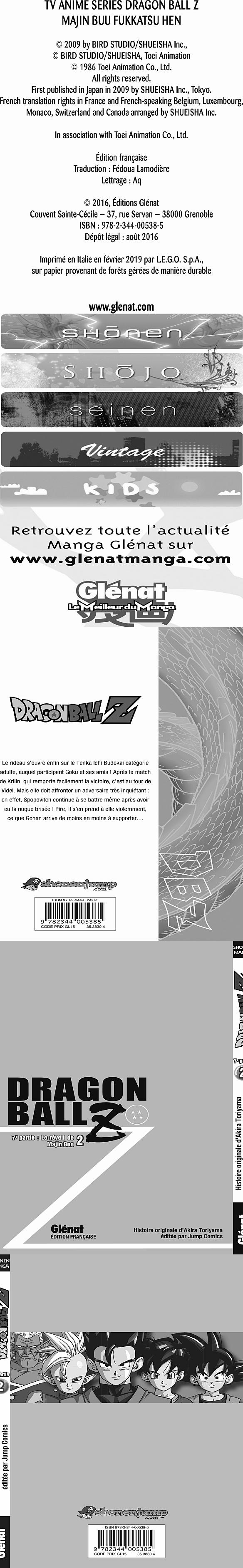 Read Dragon Ball Z FR Manga Online
