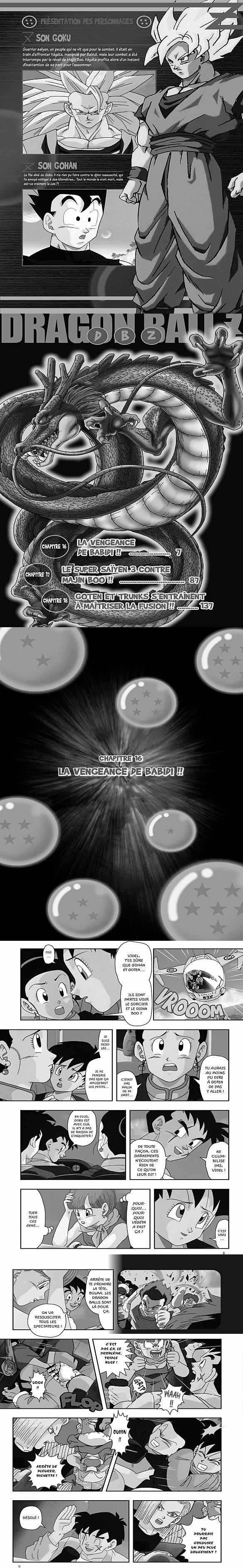 Read Dragon Ball Z FR Manga Online