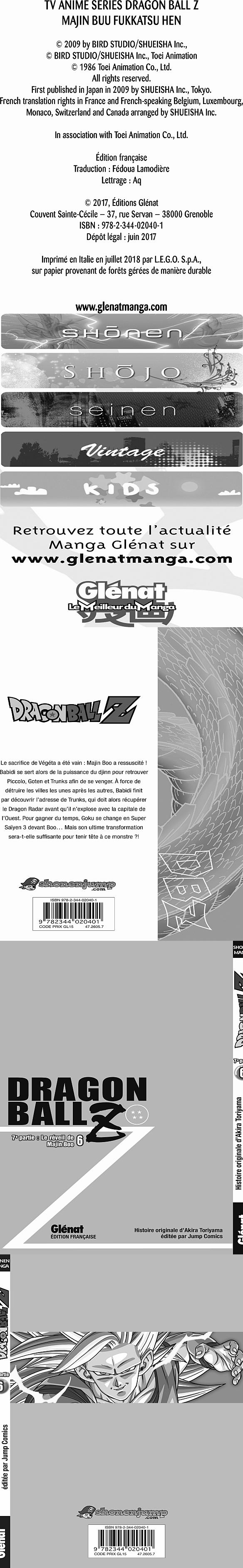 Read Dragon Ball Z FR Manga Online