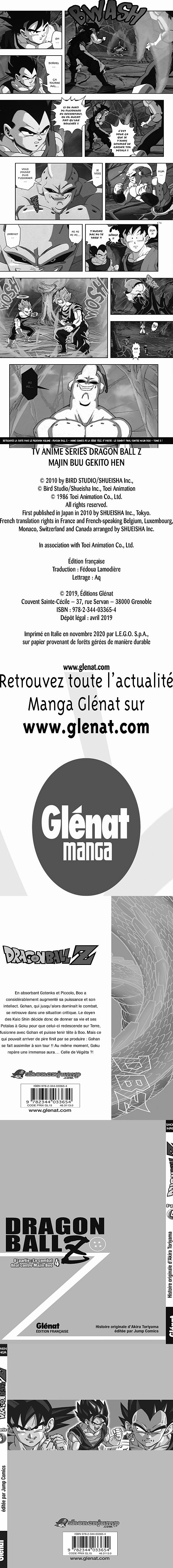 Read Dragon Ball Z FR Manga Online