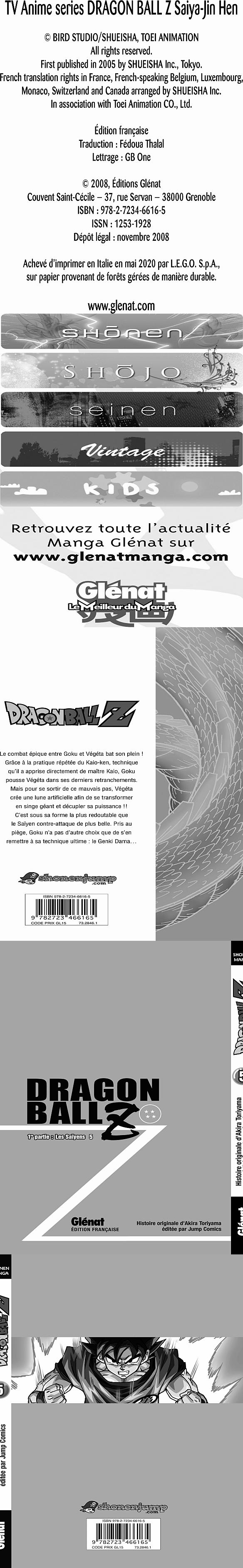 Read Dragon Ball Z FR Manga Online
