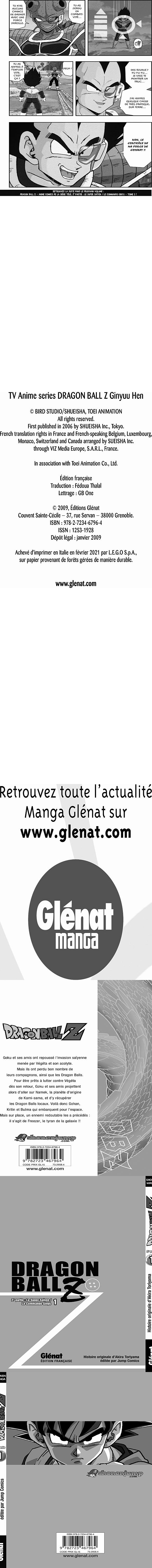 Read Dragon Ball Z FR Manga Online