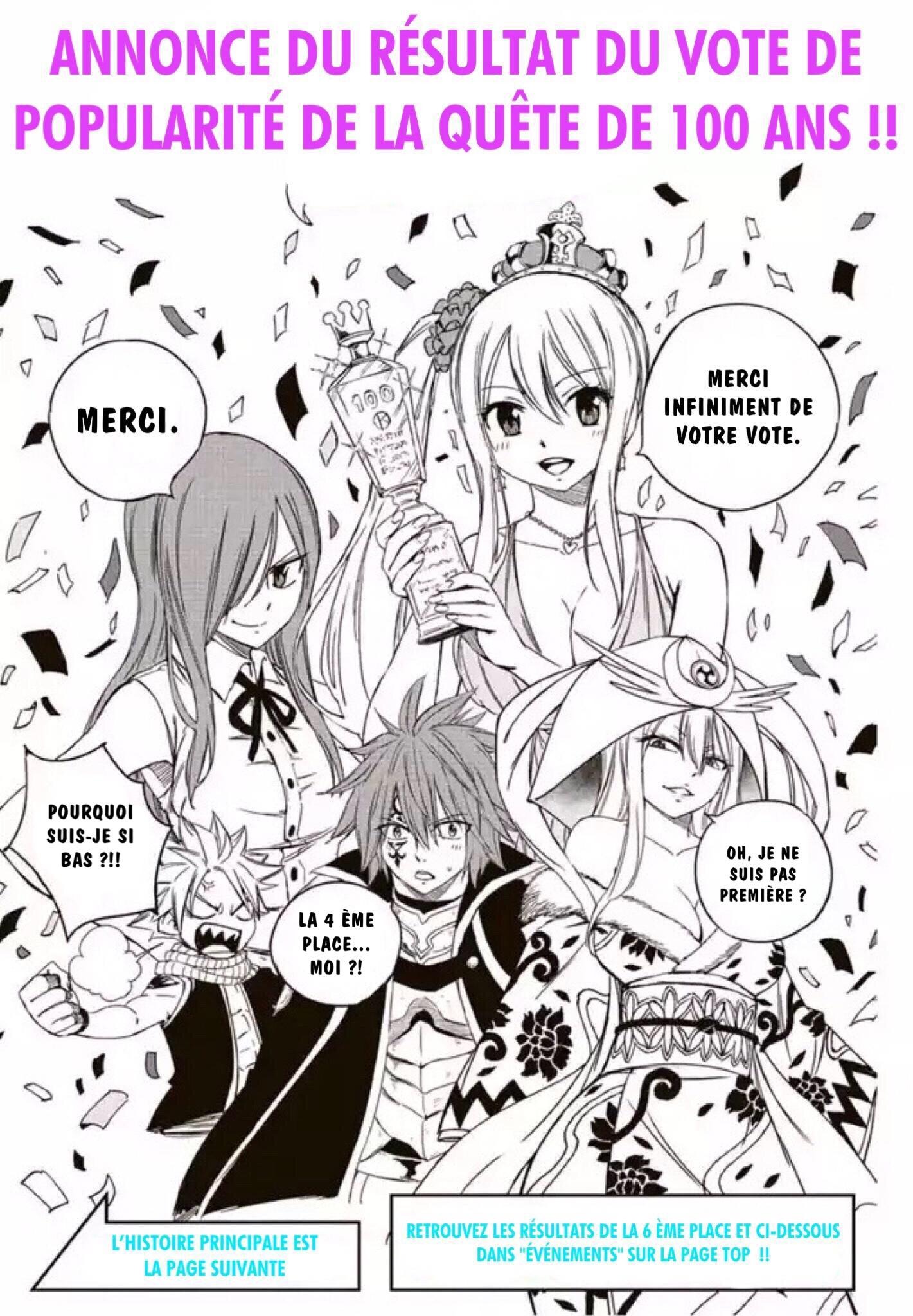 Read Fairy Tail 100 Years Quest FR Manga Online