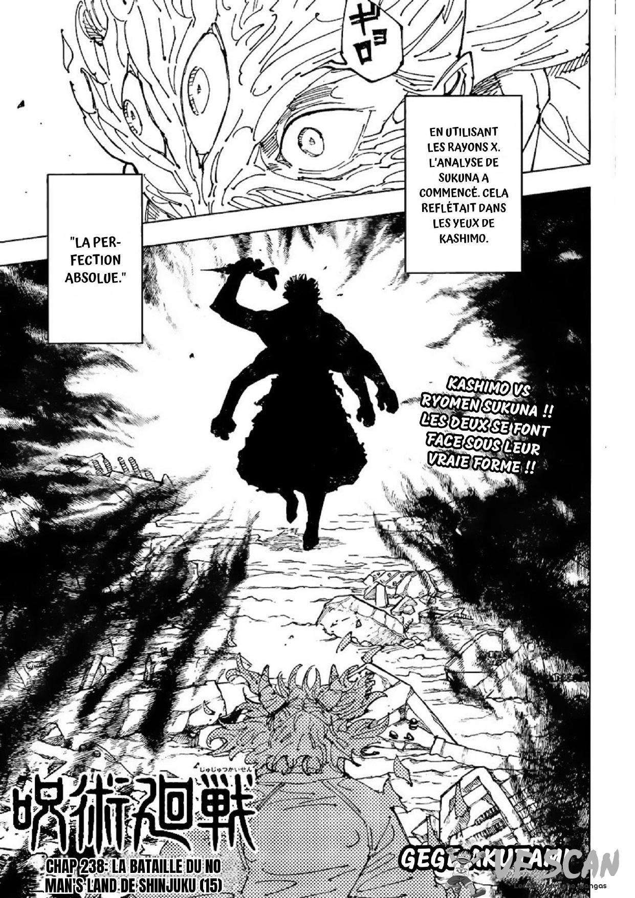 Read Jujutsu Kaisen FR Manga Online