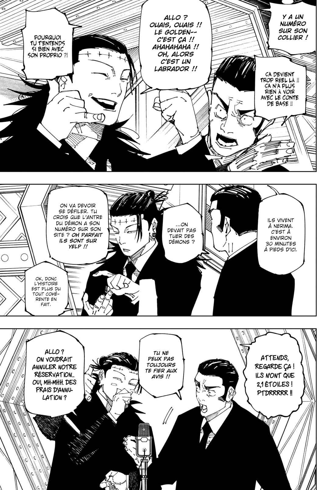 Read Jujutsu Kaisen FR Manga Online