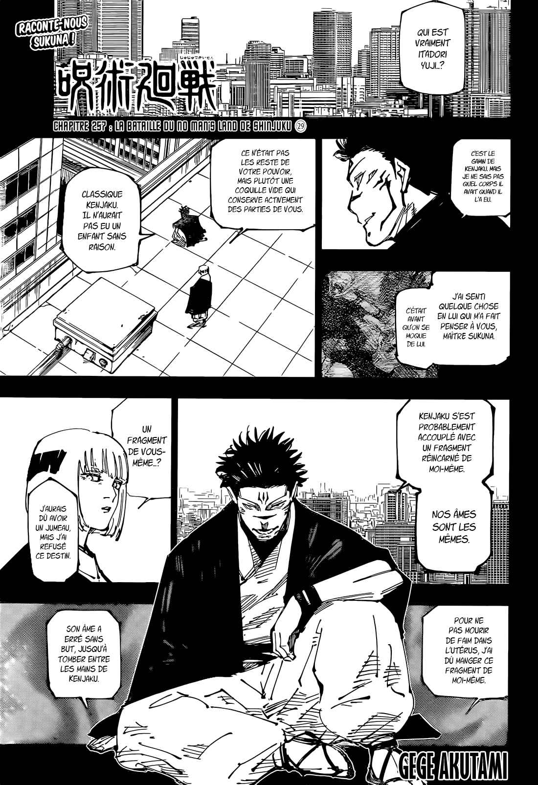 Read Jujutsu Kaisen FR Manga Online
