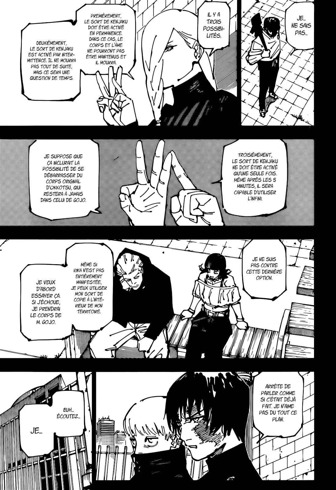 Read Jujutsu Kaisen FR Manga Online