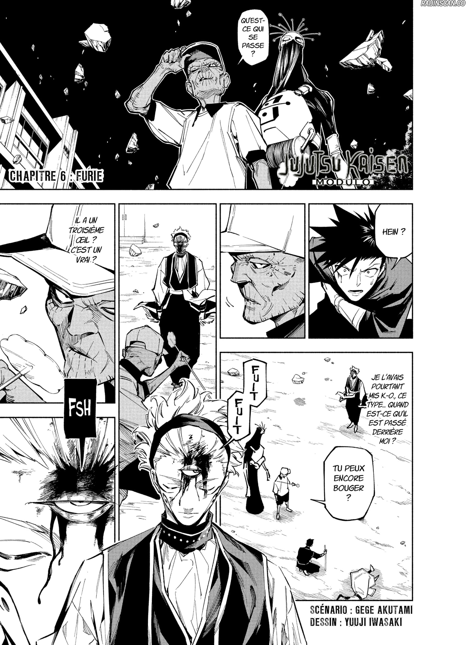 Read Jujutsu Kaisen FR Manga Online