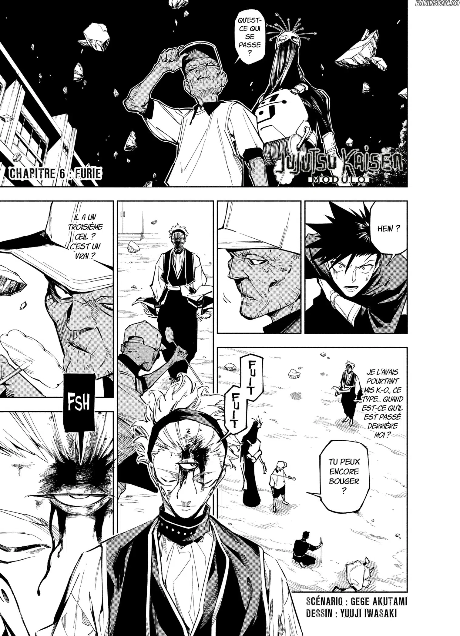 Read Jujutsu Kaisen Modulo FR Manga Online