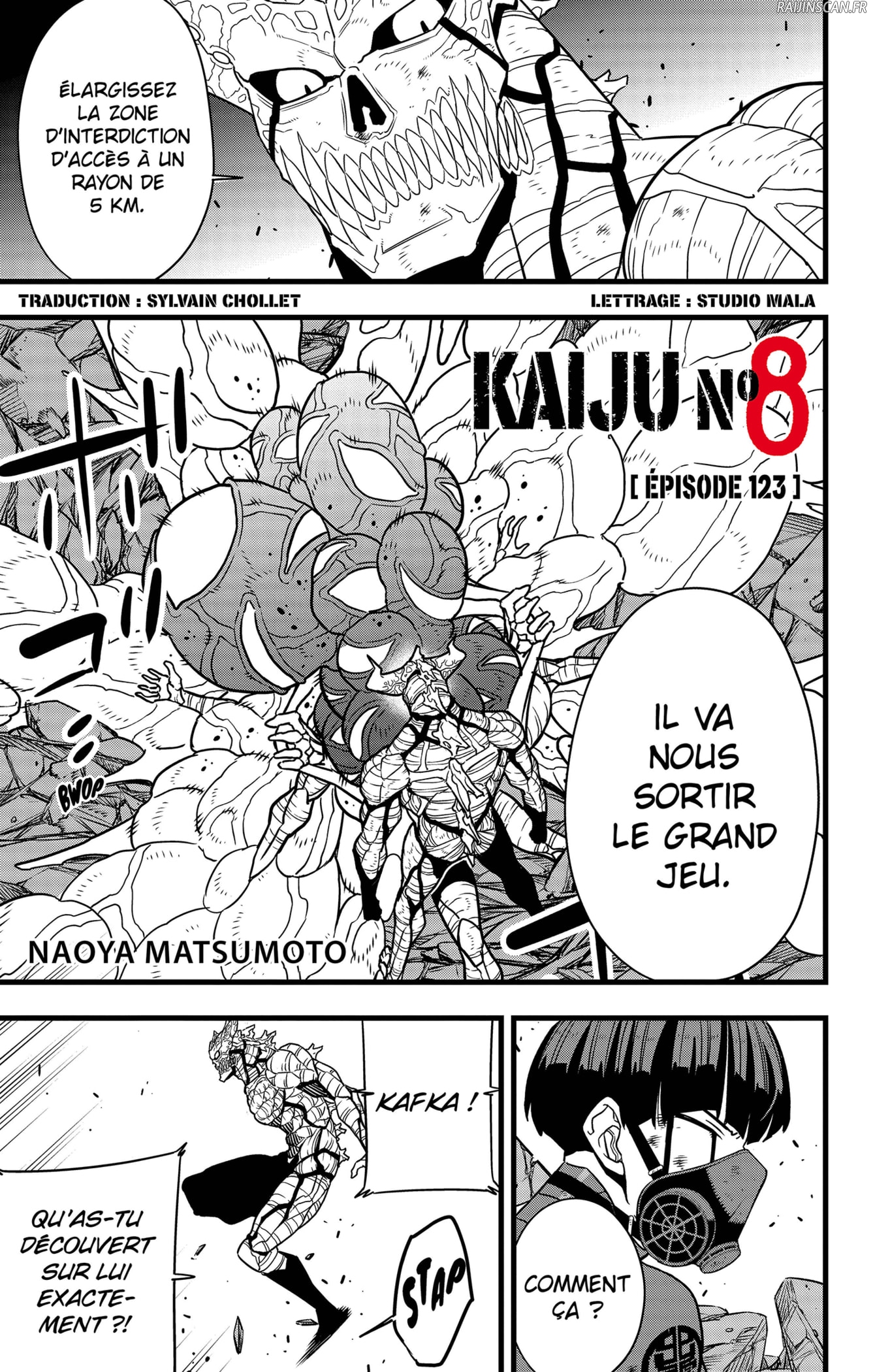 Read Kaiju N 8 FR Manga Online