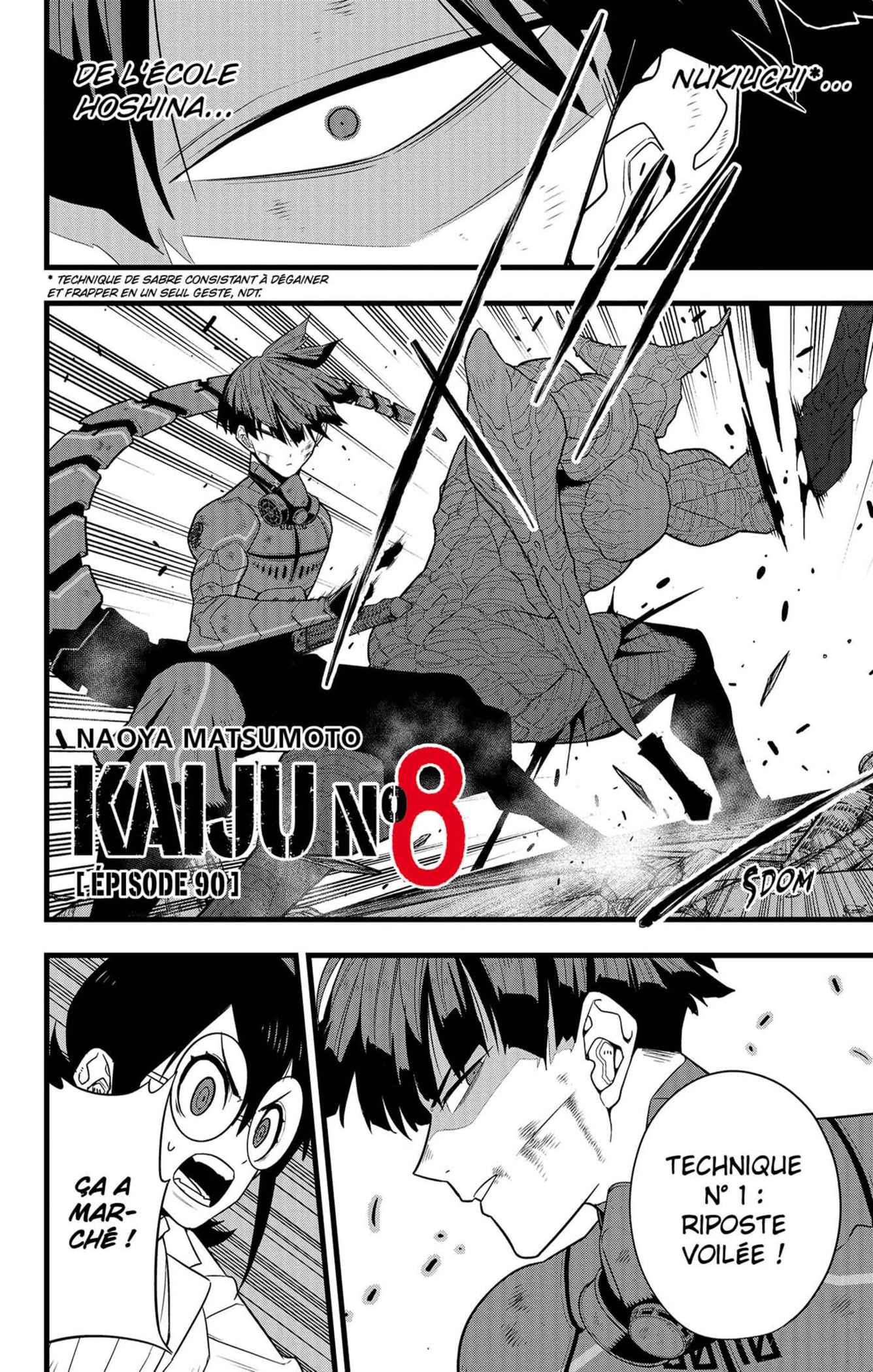 Read Kaiju N 8 FR Manga Online