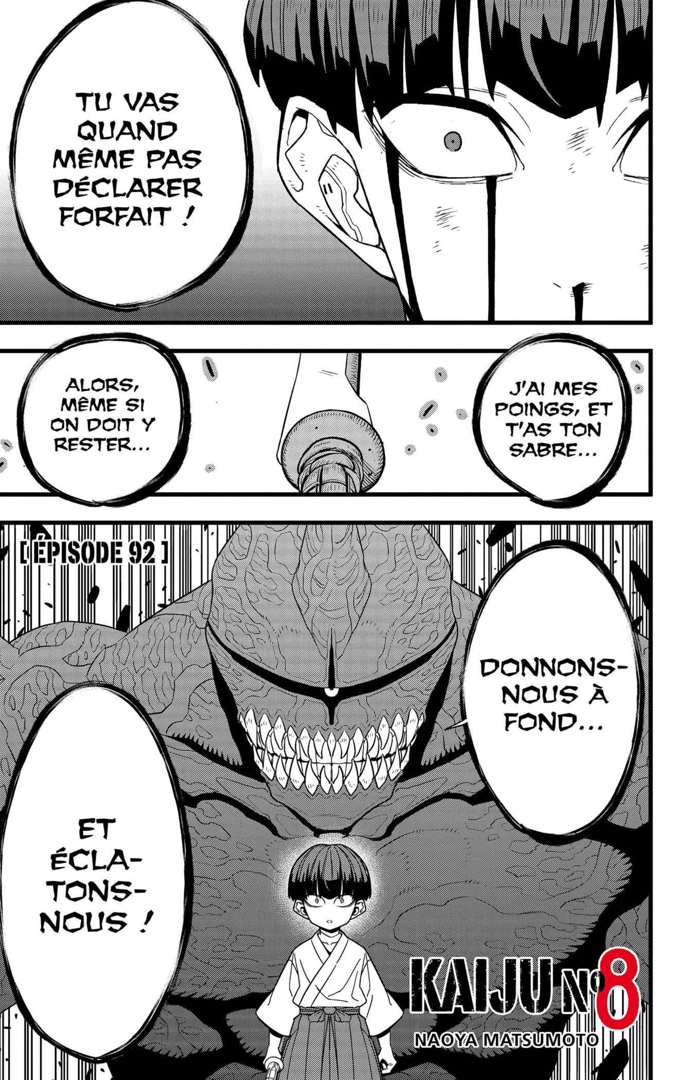 Read Kaiju N 8 FR Manga Online