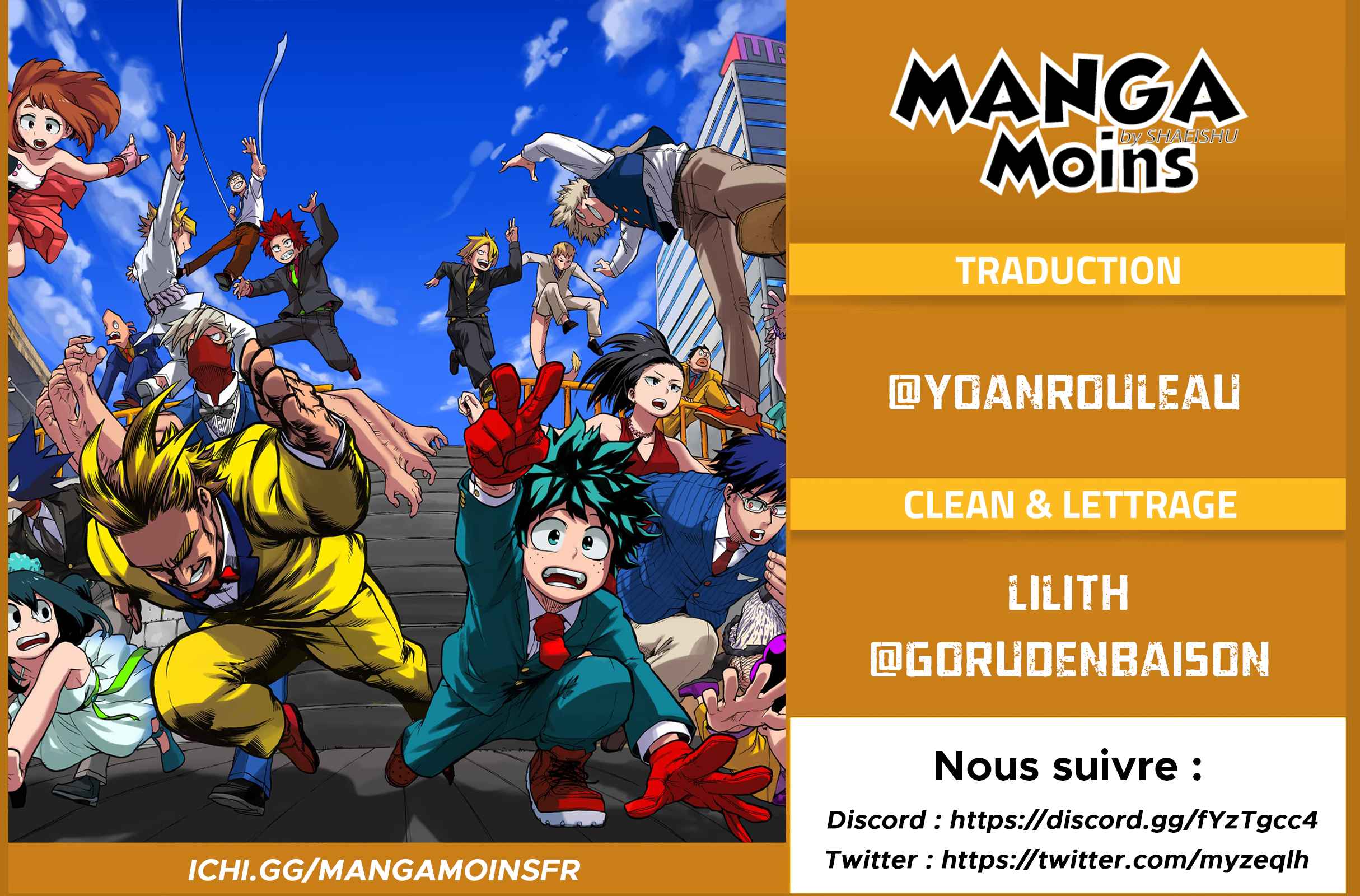 Read My Hero Academia FR Manga Online