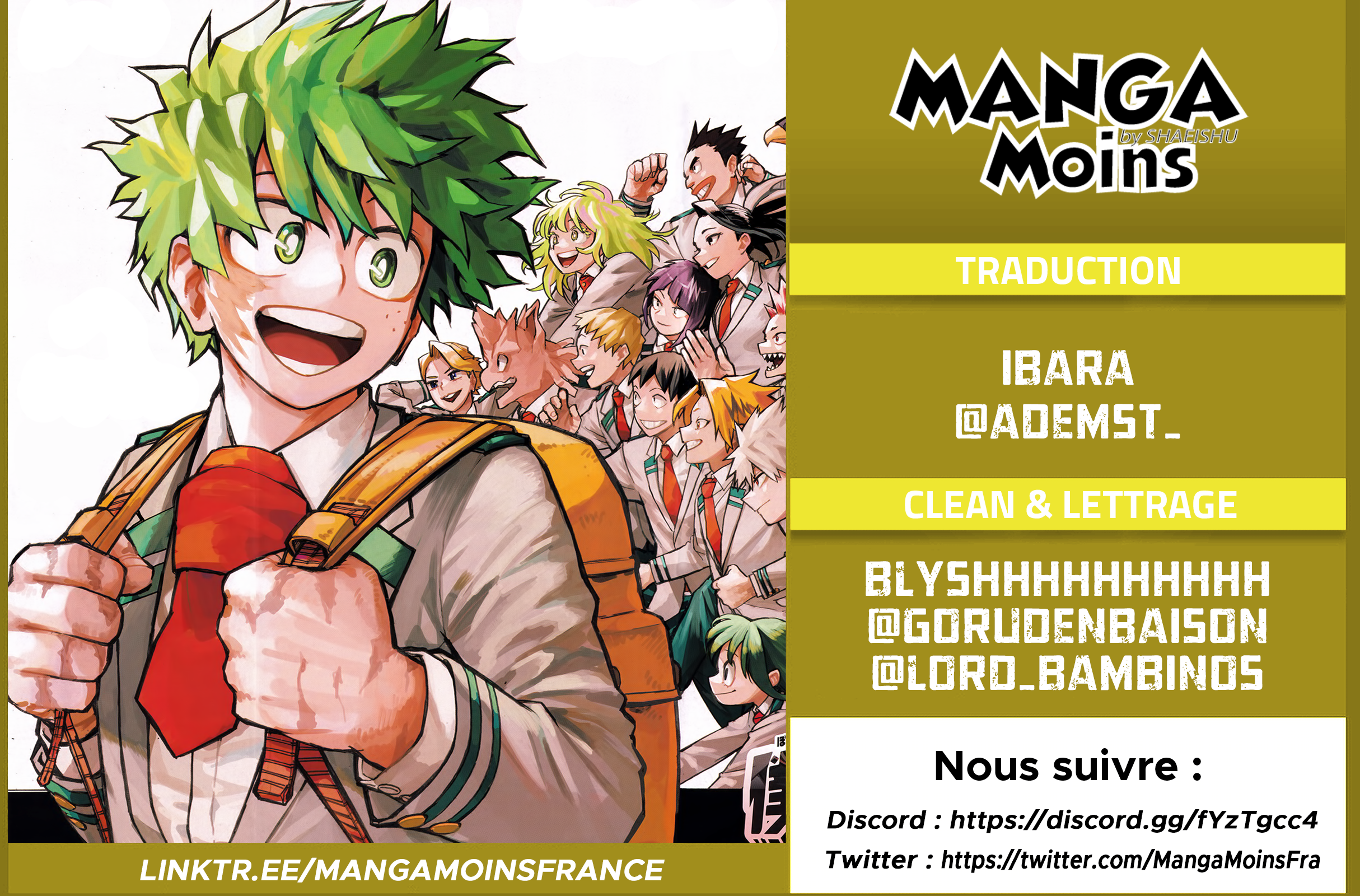 Read My Hero Academia FR Manga Online