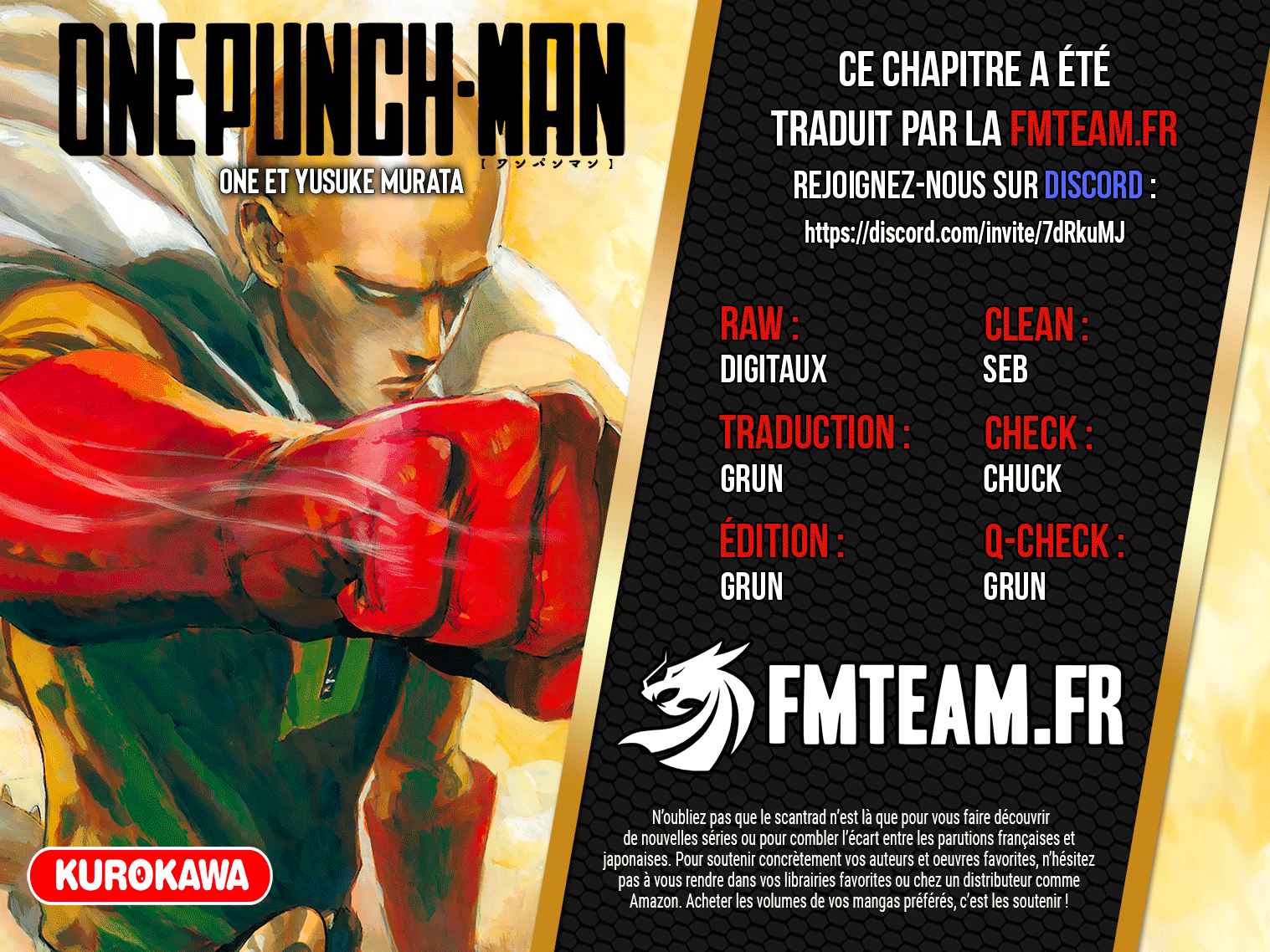 Read One Punch man FR Manga Online