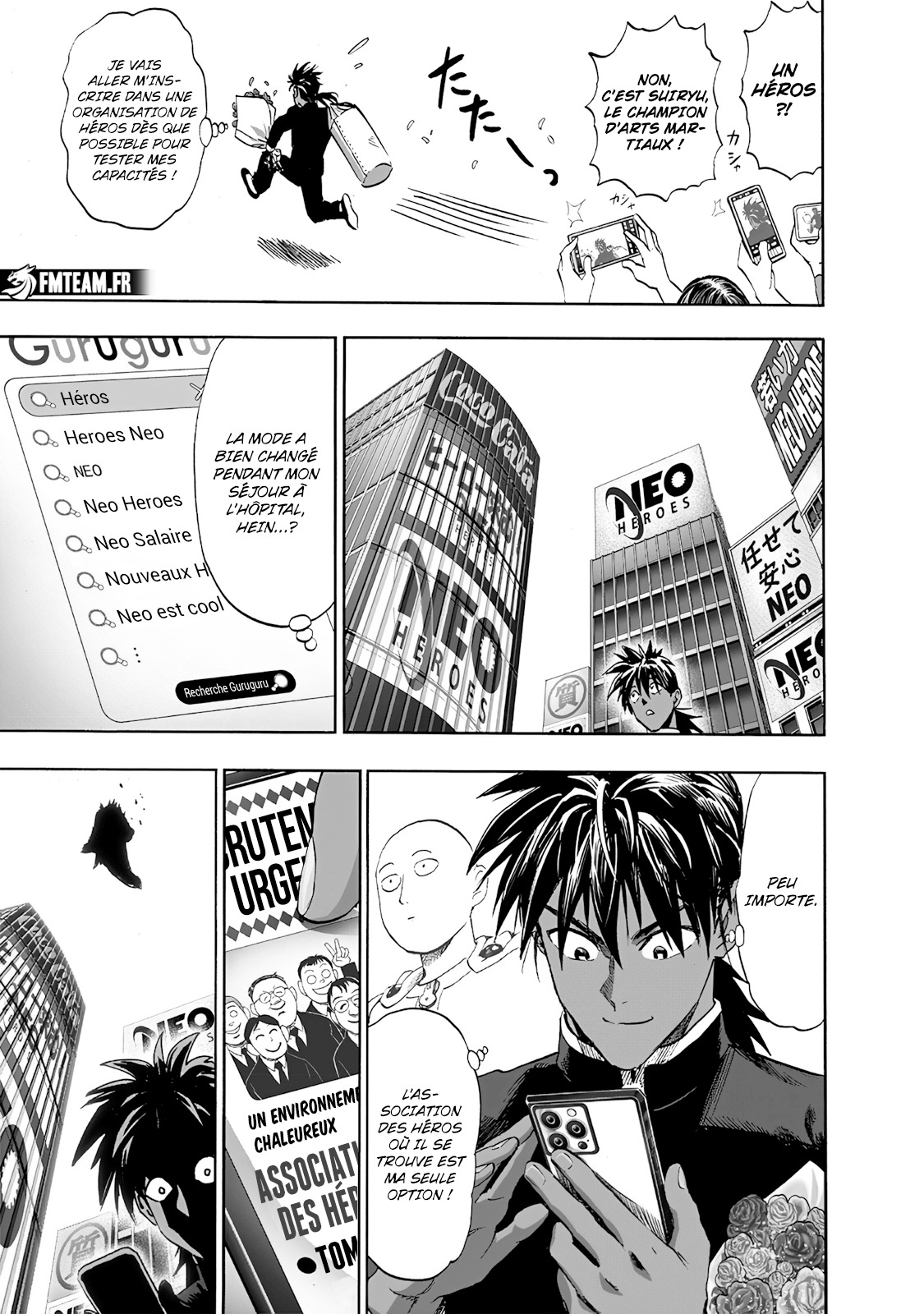 Read One Punch man FR Manga Online