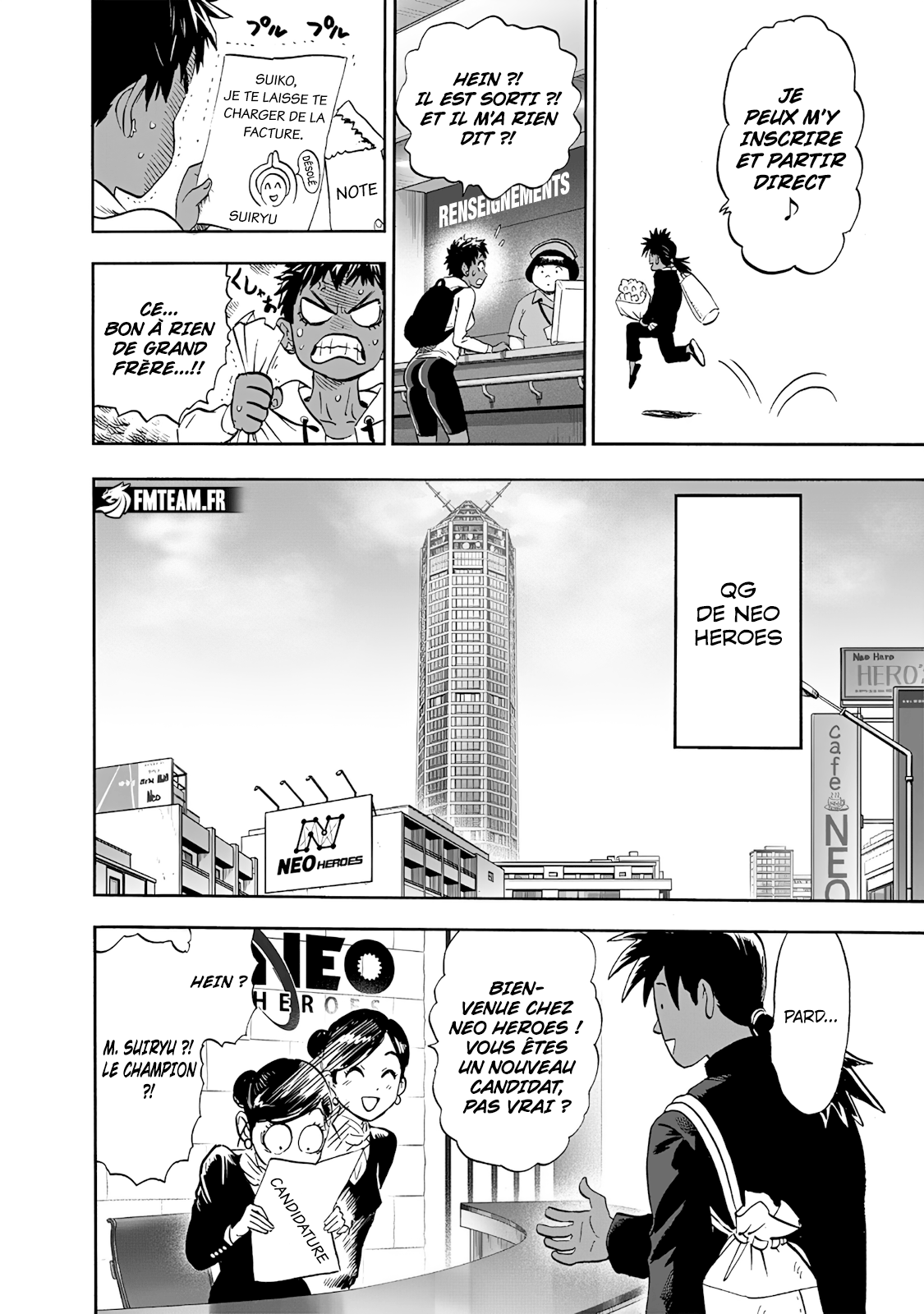 Read One Punch man FR Manga Online