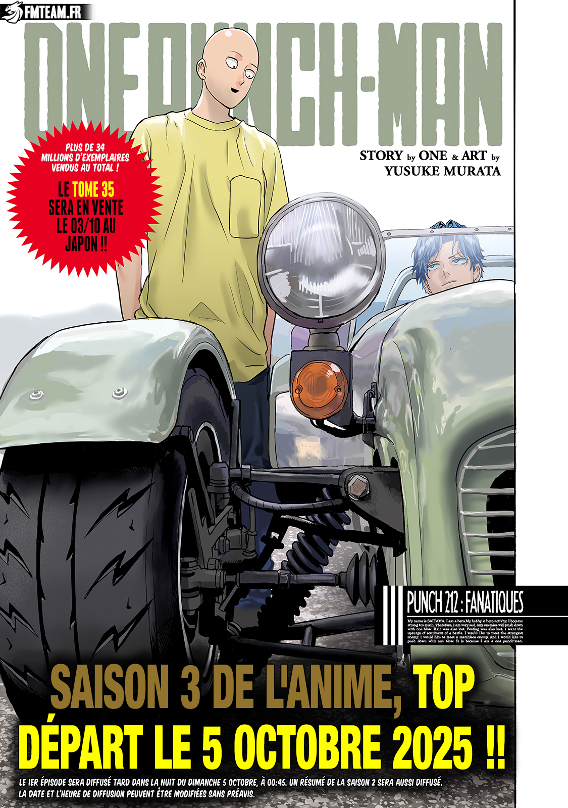 Read One Punch man FR Manga Online