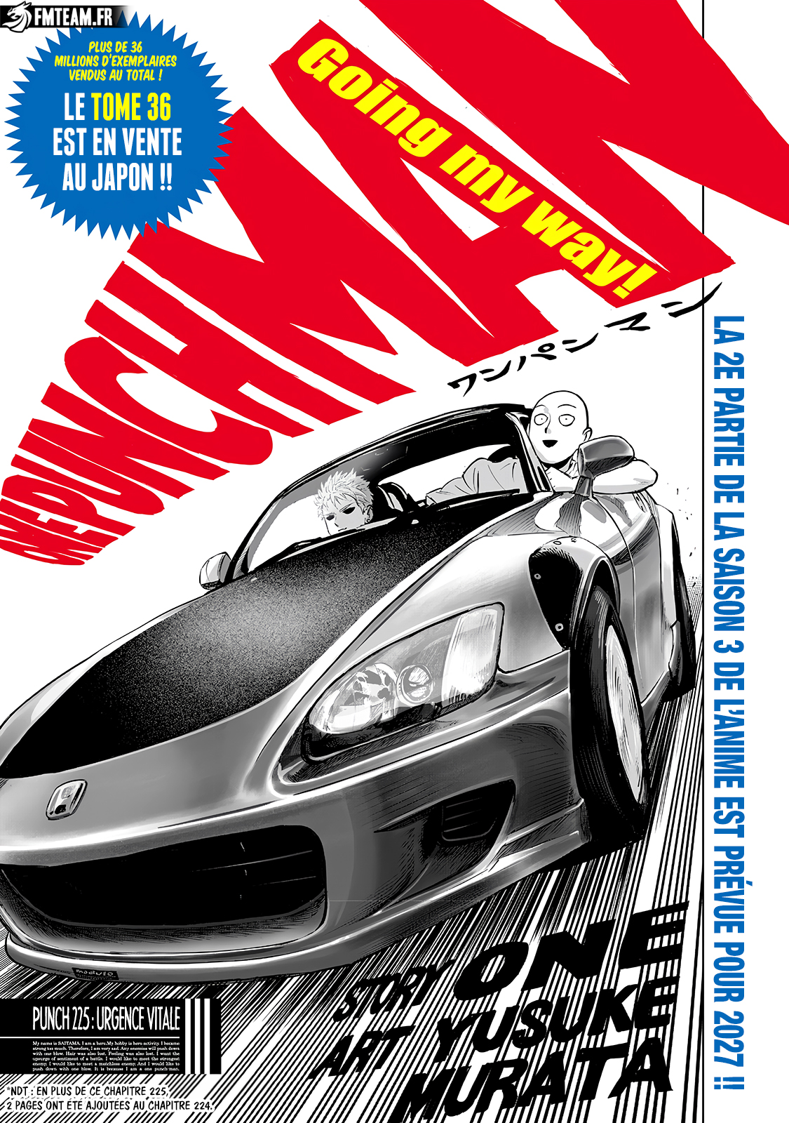 Read One Punch man FR Manga Online