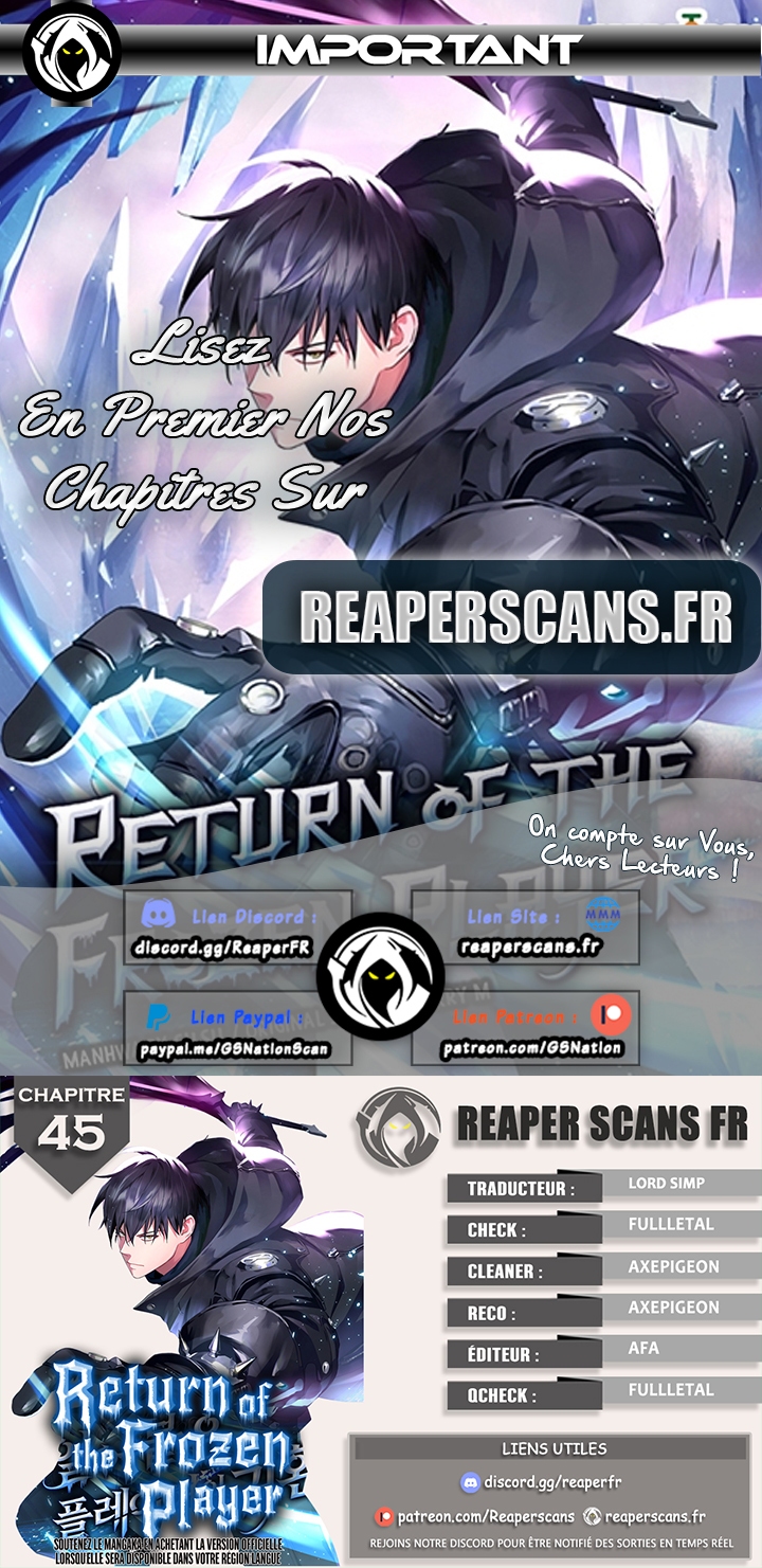 Read Return of the Frozen Player FR Manga Online