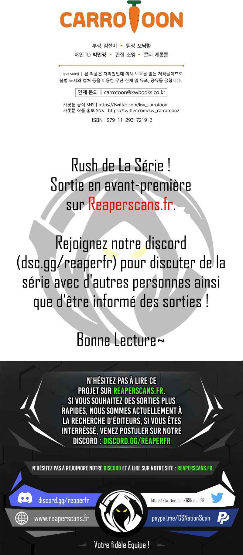 Read Return of the Frozen Player FR Manga Online