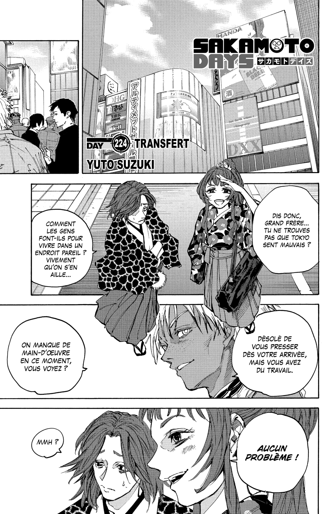 Read Sakamoto days FR Manga Online