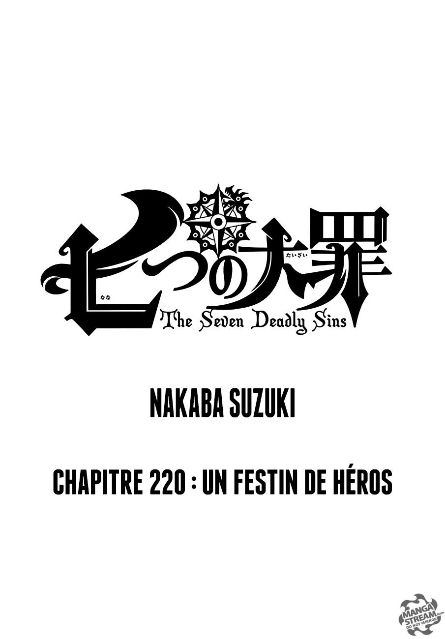 Read Seven Deadly Sins FR Manga Online