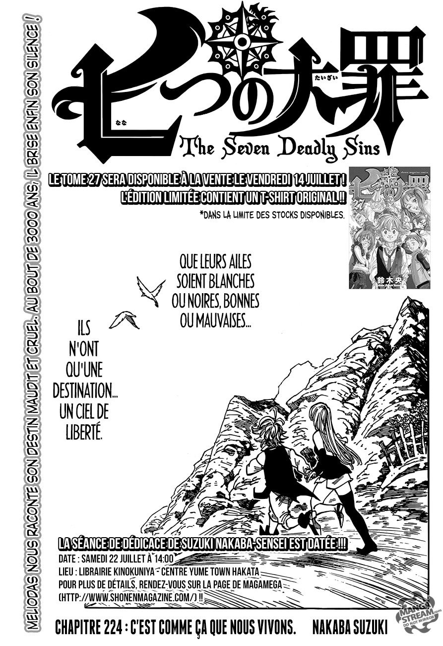 Read Seven Deadly Sins FR Manga Online