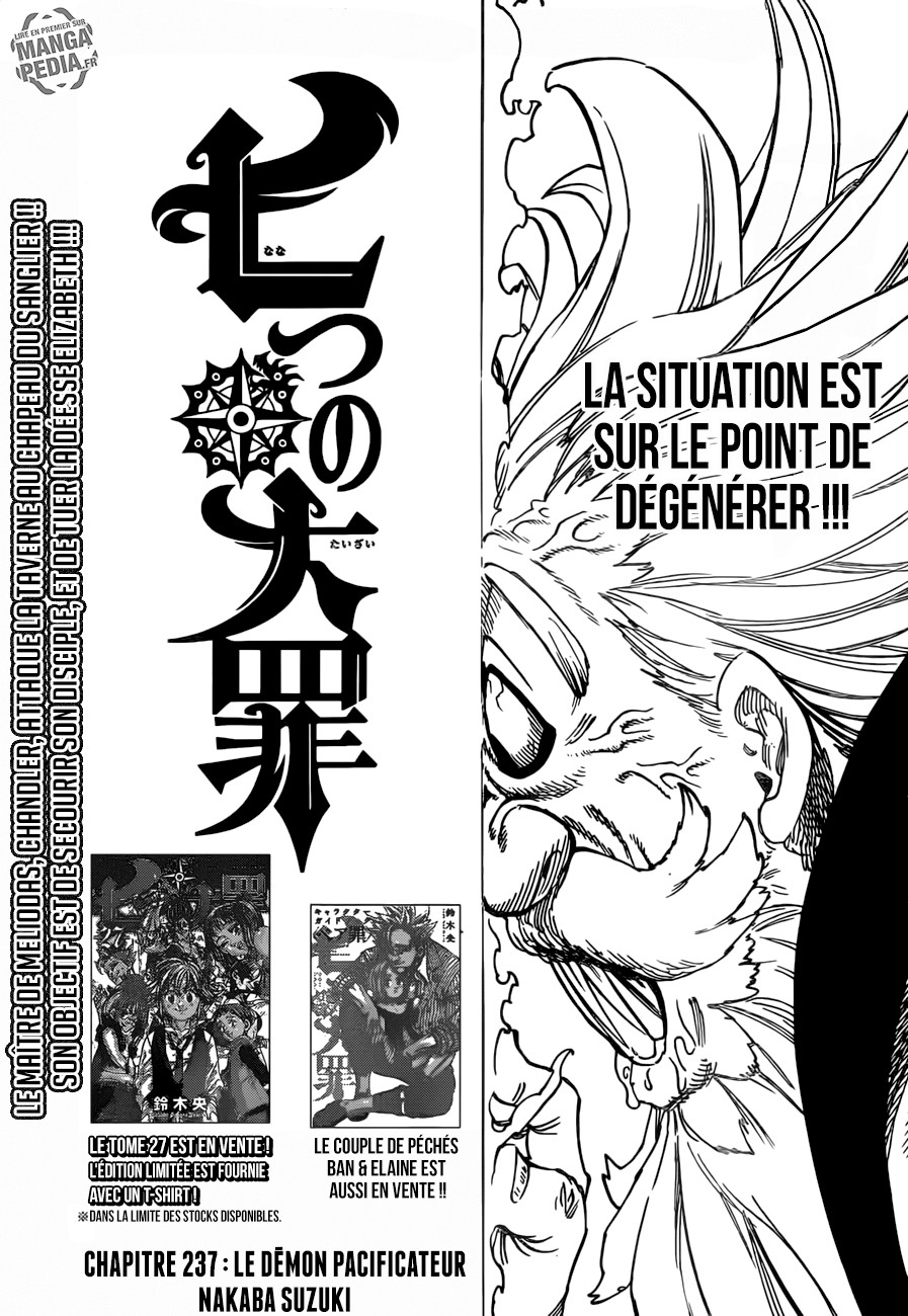 Read Seven Deadly Sins FR Manga Online