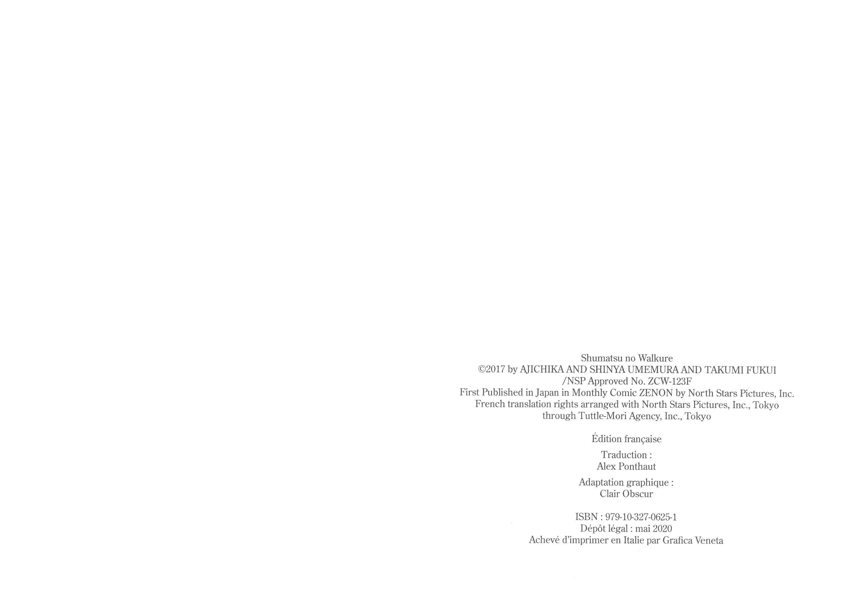 Read Shuumatsu No Valkyrie FR Manga Online