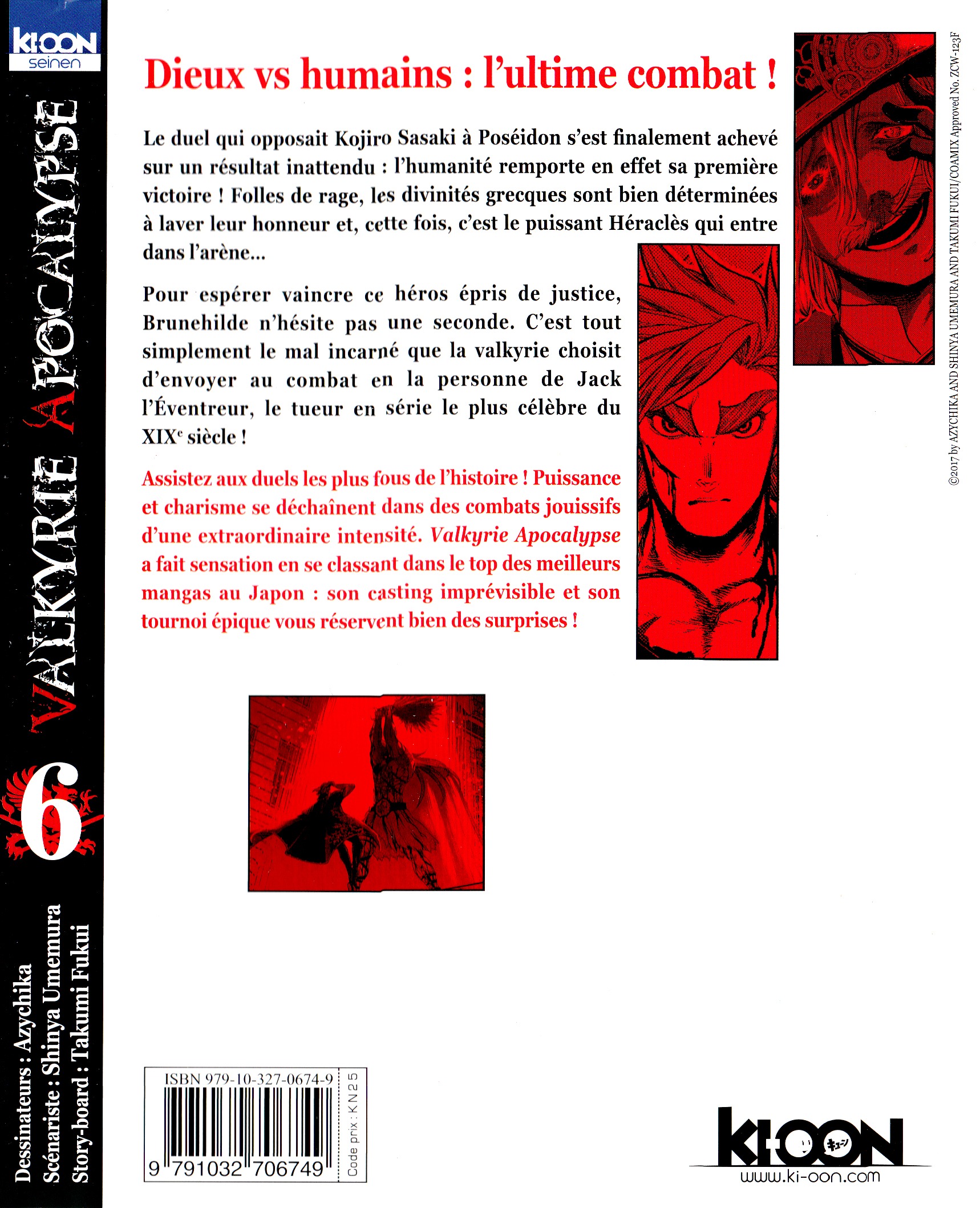 Read Shuumatsu No Valkyrie FR Manga Online