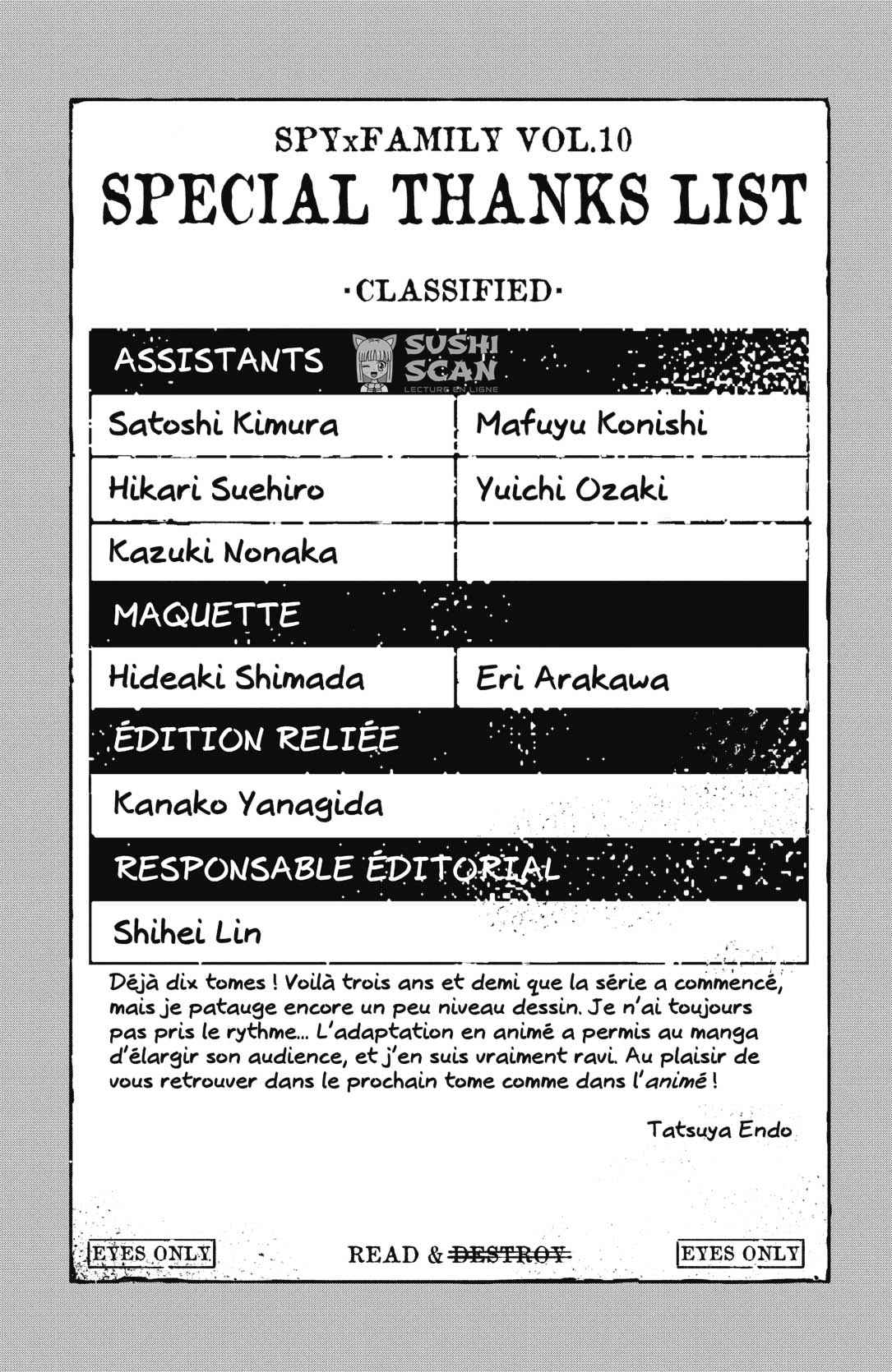 Read Spy X Family FR Manga Online