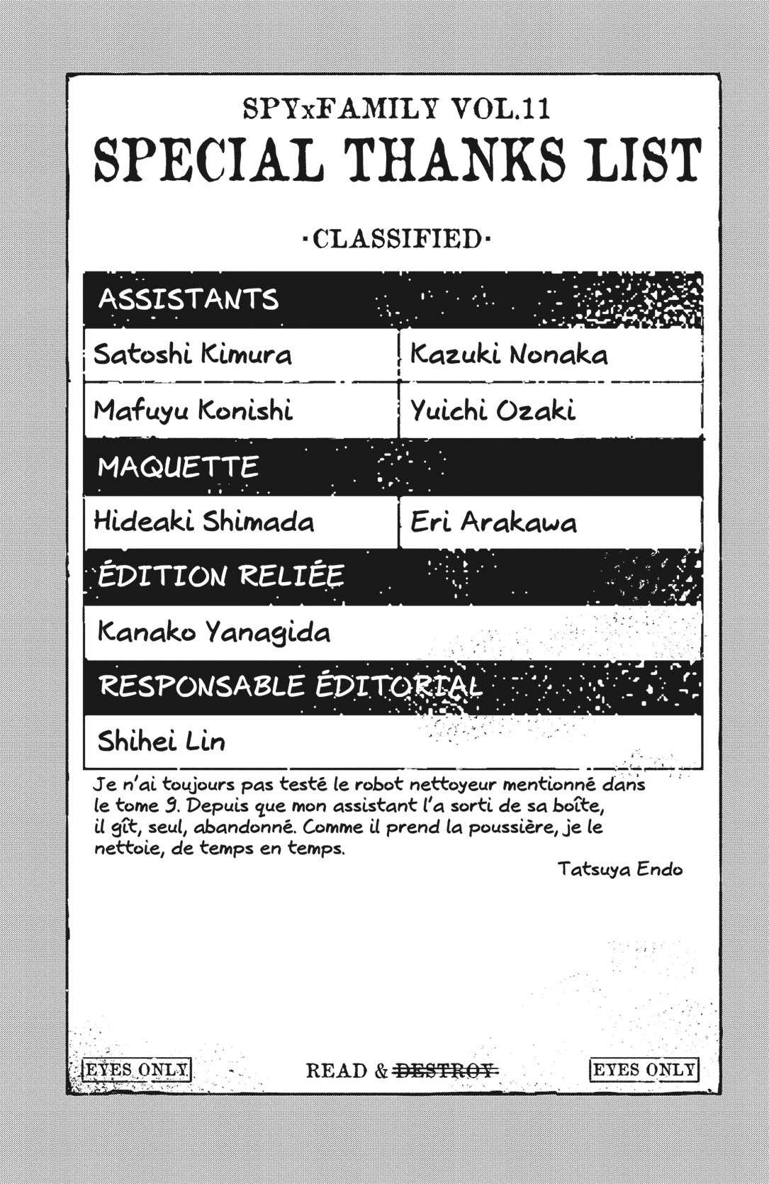 Read Spy X Family FR Manga Online