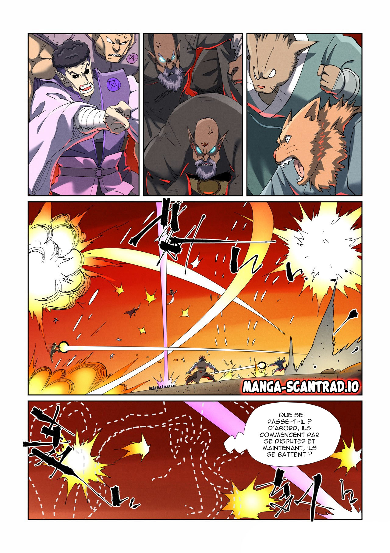 Read Tales of Demons and gods FR Manga Online