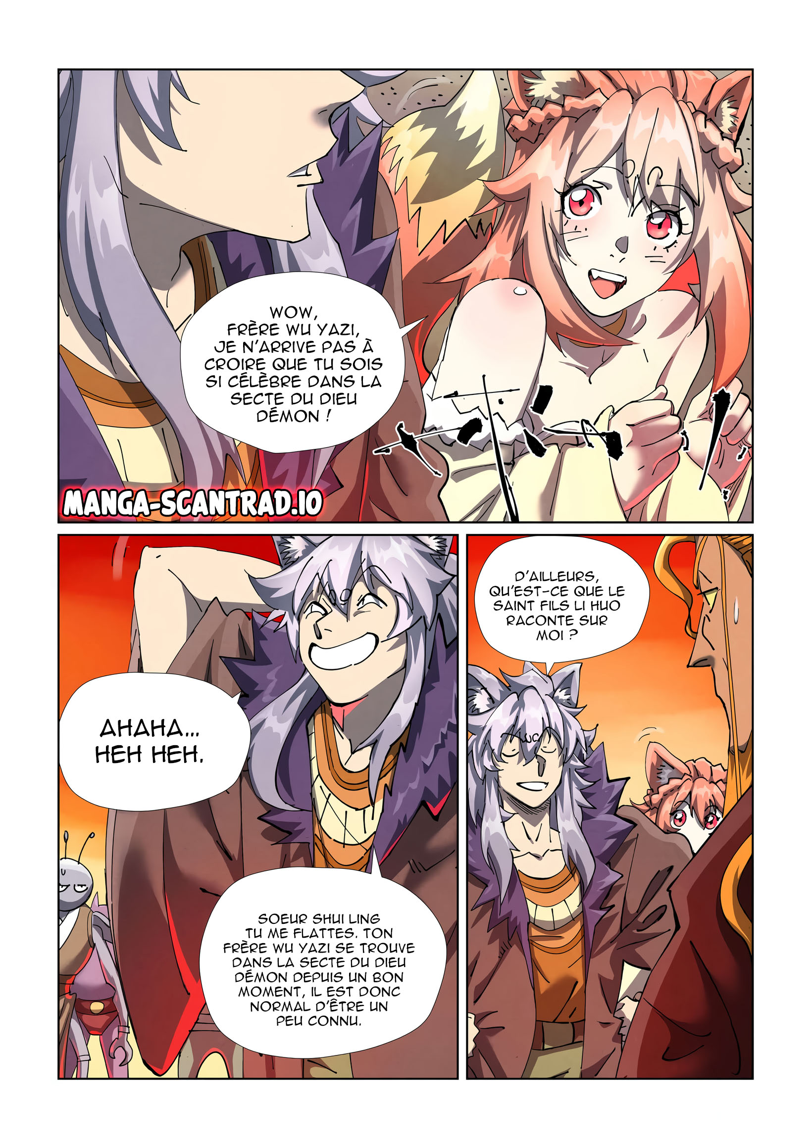 Read Tales of Demons and gods FR Manga Online
