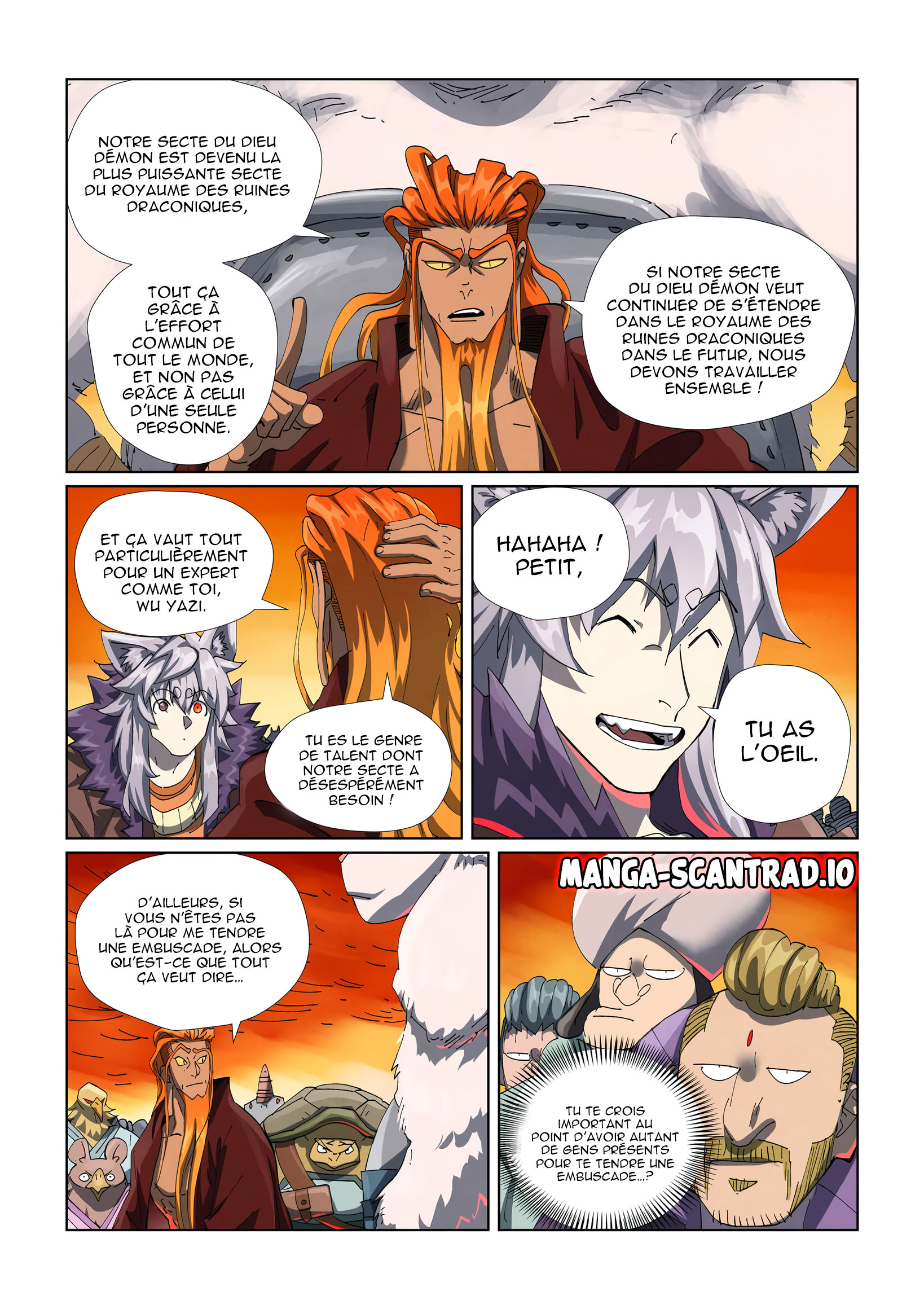 Read Tales of Demons and gods FR Manga Online