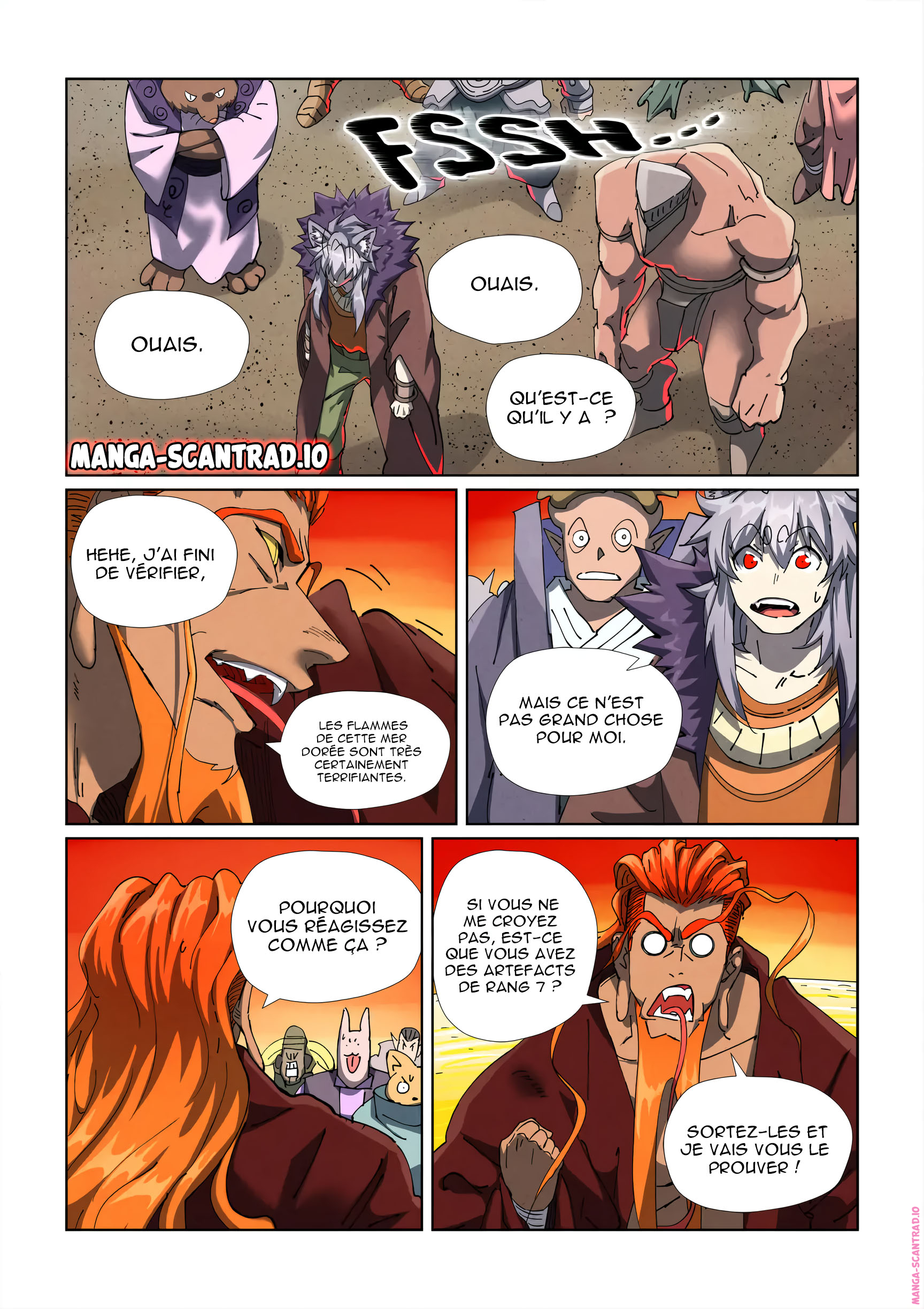 Read Tales of Demons and gods FR Manga Online