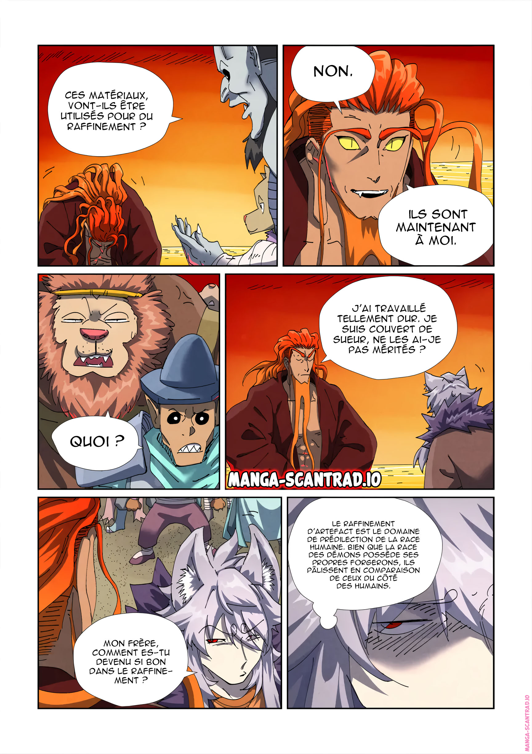 Read Tales of Demons and gods FR Manga Online