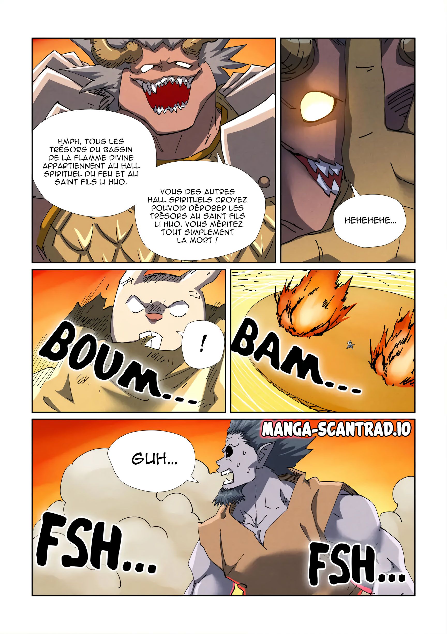 Read Tales of Demons and gods FR Manga Online