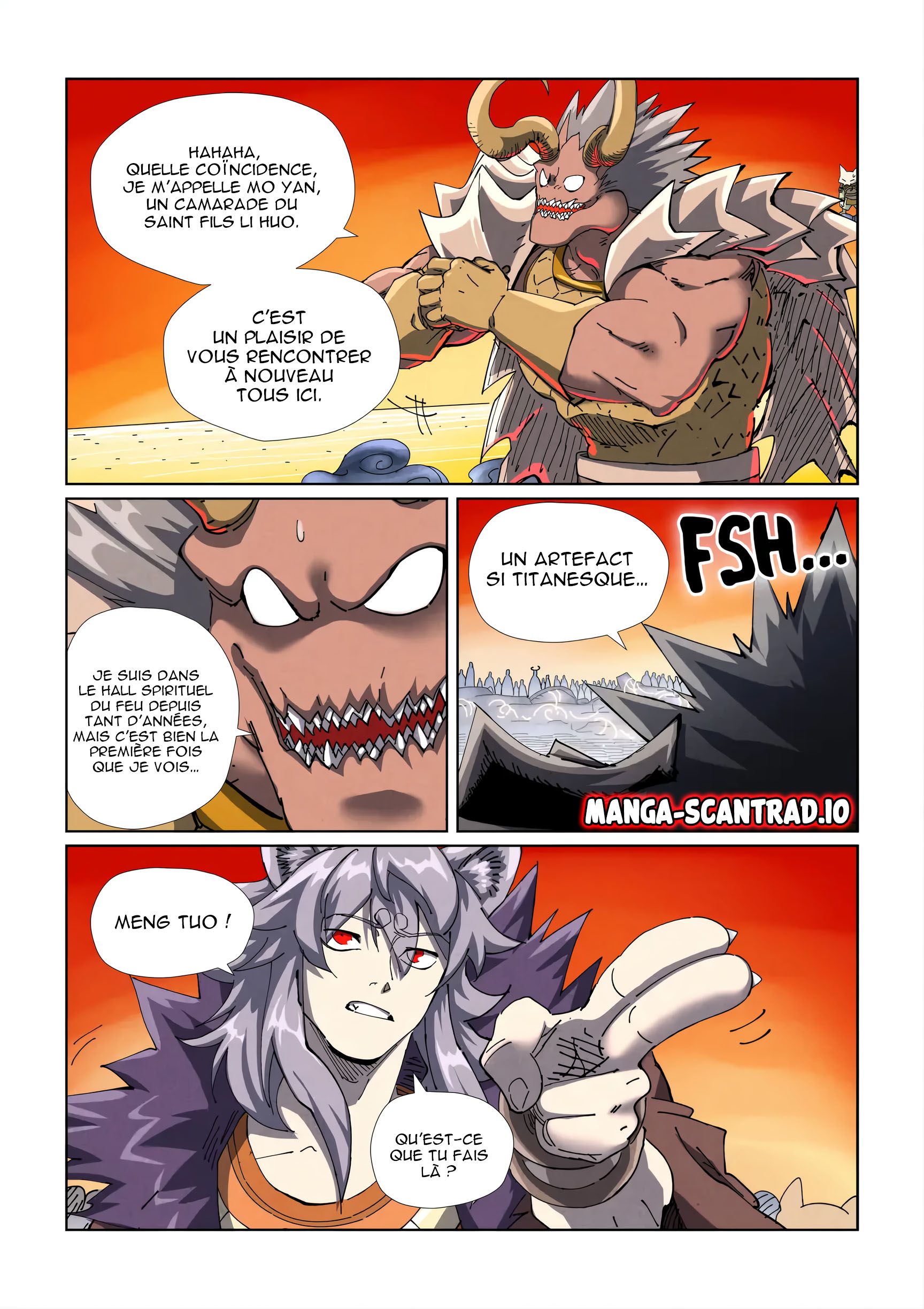 Read Tales of Demons and gods FR Manga Online