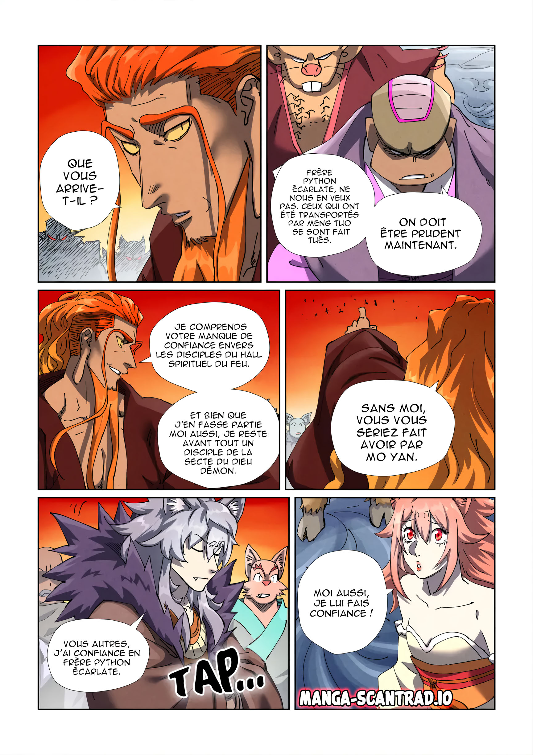 Read Tales of Demons and gods FR Manga Online