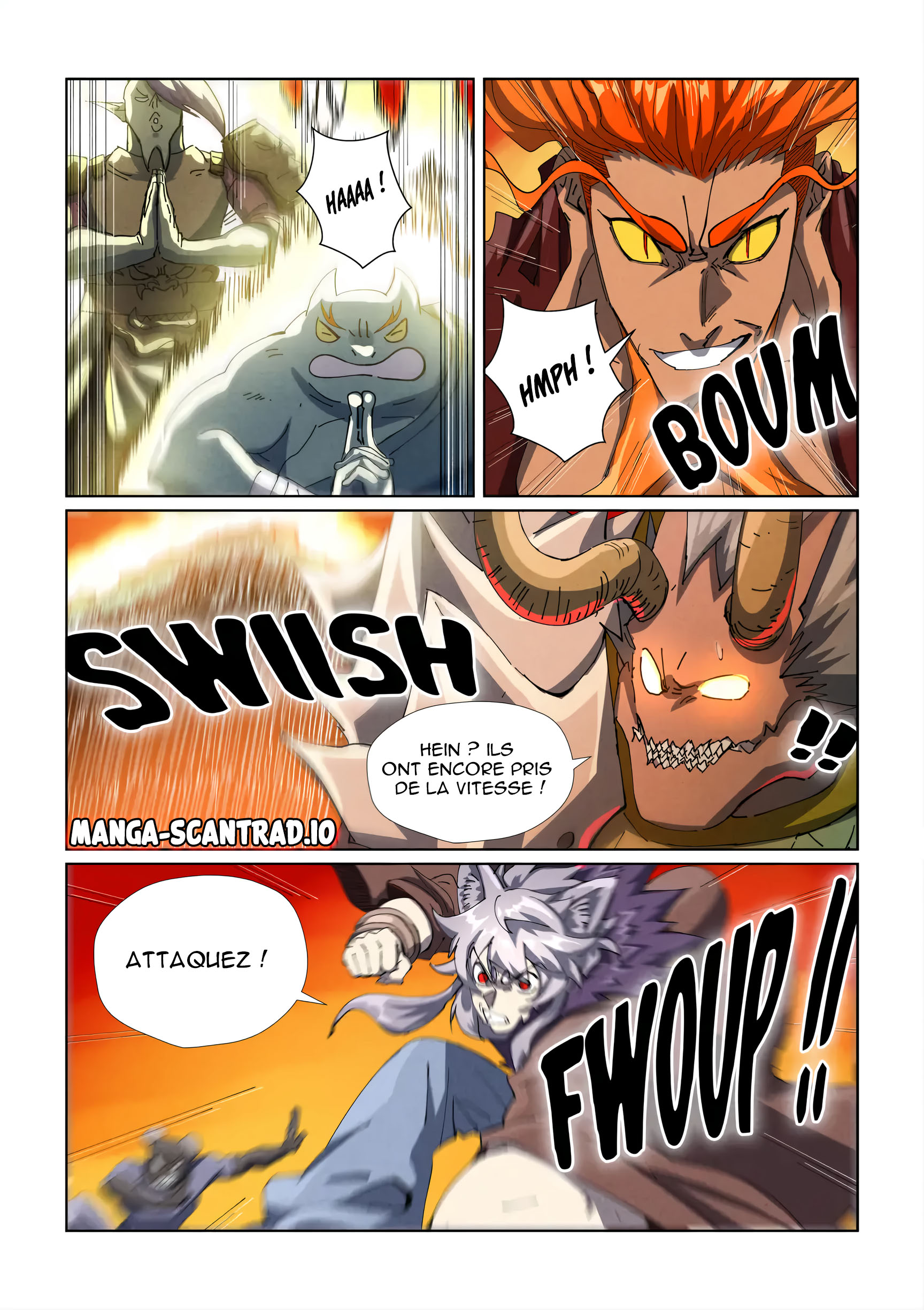 Read Tales of Demons and gods FR Manga Online